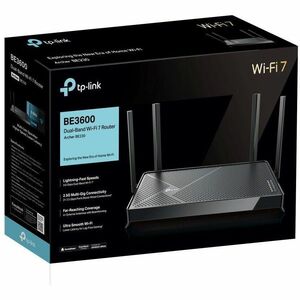 Routeur sans fil TP-Link Archer BE230 - Wi-Fi 7 - IEEE 802.11be - Ethernet - Bi bande - 2,40 GHz Bande ISM - 5 GHz Bande U