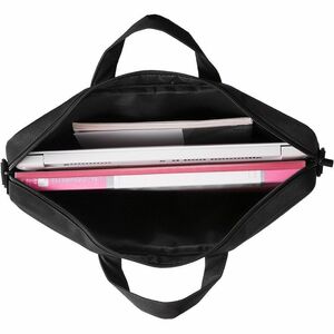 Sacoche de transport V7 Essential CTK16-BLK - Briefcase Style pour 39,6 cm (15,6") à 40,6 cm (16") MacBook Air - Noir - Ré