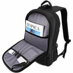 Sacoche de transport V7 CBP16-ECOE - Sac à dos Style pour 33,8 cm (13,3") à 40,6 cm (16") Ordinateur Portable - Noir - Rés
