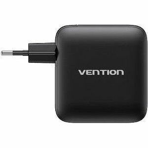 Vention FEI 140 W AC Adapter - Box - Universal Adapter - 1 USB - 3 USB Type-C - For Tablet PC, Notebook, Smartphone, Gamin