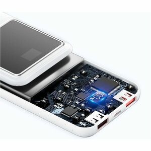 Vention FHP Power Bank - White - For Smartphone, iPhone - 20000 mAh - 3 A, 2.22 A, 1.67 A, 2 A, 2.25 A, 1.50 A, 2.40 A - 5