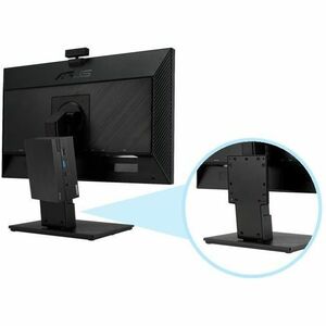 Supporto per monitor Regolabile in altezza Asus MHS11 - Desk - Nero - Per Monitor - Ergonomico, Inclinazione, Snodabile, P