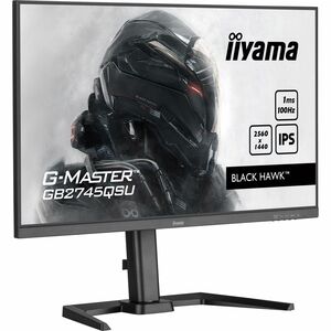 iiyama G-MASTER Black Hawk GB2745QSU-B2 27 Zoll Class WQHD Gaming-LED-Monitor - 16:9 Format - Mattschwarz - 68,6 cm (27 Zo