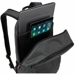 Case Logic Era ERABP-116 Carrying Case (Backpack) for 26.7 cm (10.5") to 39.6 cm (15.6") PC, Notebook - Obsidian - Polyest