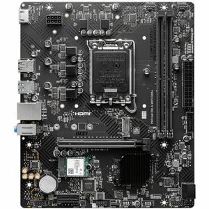 MSI Pro H610M-S DDR4 WIFI Gaming Desktop Motherboard - Intel H610 Chipset - Socket LGA-1700 - Micro ATX - Pentium Gold, Ce