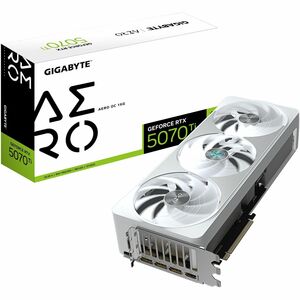 Gigabyte NVIDIA GeForce RTX 5070 Ti Graphic Card - 16 GB GDDR7 - 7680 x 4320 - 256 bit Bus Width - PCI Express 5.0 - Displ