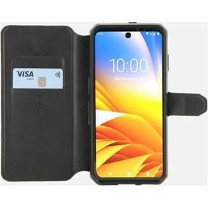 MOBILIS Origine Robust Tasche (Folie) Zebra Handheld Terminal - Schwarz - Leder Körper - Stoßfest, Kratzfest, RFID-resiste