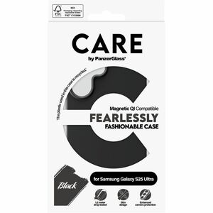 CARE Fashionable Case for Samsung Galaxy S25 Ultra Smartphone - Black - Drop Resistant, Scratch Resistant, Shock Resistant