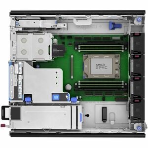 HPE ProLiant DL145 Gen11 2U Rack Server - 1 EPYC 8124P 2.45 GHz - 64 GB RAM - Serial ATA/600 Controller - Intel Chip - 1 P