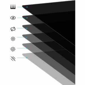 V7 PS32W9A2 Blendfrei Blickschutzfilter - für 81,3 cm (32 Zoll) Widescreen LCD Monitor, Notebook - 16:9 - Blaulicht-Reduzi