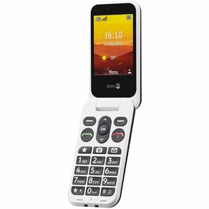 Doro Leva L20 Feature Phone - 4G - Schwarz, Weiß - Flip - kein SIM-Lock