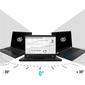 V7 ScreenSentry PS133WA10 Anti-glare Privacy Screen Filter - TAA Compliant - For 33.8 cm (13.3") Widescreen LCD Notebook -