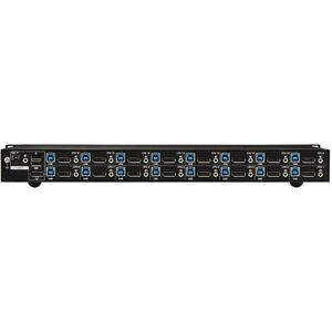Tripp Lite series B024-DPU16 KVM Switchbox - TAA Compliant - 16 Computer(s) - 4K - 4096 x 2160 - 50 Hz, 60 Hz - 18 x USB -