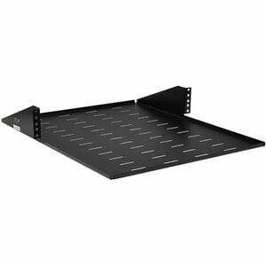 Tripp Lite series SmartRack SRSHELF2PCENTER 2U Rack-mountable Rack Shelf for Data Center, Server, LAN Switch - Black Powde