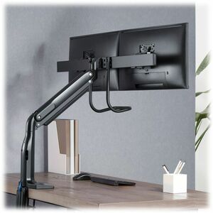 Tripp Lite series Safe-IT DMPDD1735AM Clamp Mount for Monitor, Interactive Display - Black - 2 Display(s) Supported - 43.2