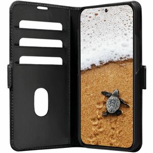 dbramante1928 ApS Copenhagen Carrying Case (Folio) Samsung Galaxy S24 Smartphone - Black - Impact Resistant - Full Grain L