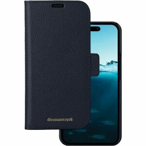 dbramante1928 ApS New York Carrying Case (Wallet) Apple iPhone 15 Pro Max Smartphone - Pacific Blue - Dust Resistant, Scra