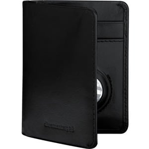 dbramante1928 ApS Carrying Case (Wallet) AirTag - Black - Leather Body - 100 mm Height x 75 mm Width x 15 mm Depth