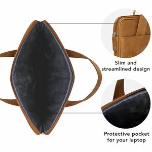 dbramante1928 ApS Silkeborg Carrying Case for 38.1 cm (15") Notebook - Golden Tan - 280 mm Height x 390 mm Width x 30 mm D