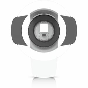 Ubiquiti AI Enhancer - Tilt, LED Illumination, Night Vision, Speaker - Weather Proof - Aluminium Alloy - White