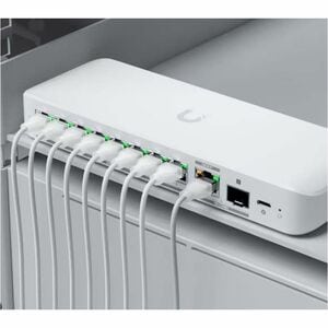 Ubiquiti Flex Ethernet Switch - 9 Ports - 2.5 Gigabit Ethernet, 10 Gigabit Ethernet - 2.5GBase-T, 10GBase-T, 10GBase-X - 2
