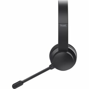 Trust Ayda Kabel/Kabellos Kopfbügel, Auf den Ohren Stereo Headset - Schwarz - Binaural - Ohraufliegend - 20 Hz bis 20 kHz 