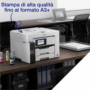 Epson ET-16685 Wired & Wireless EcoTank Pro Inkjet Multifunction Printer - Colour - Copier/Fax/Printer/Scanner - 4800 x 12