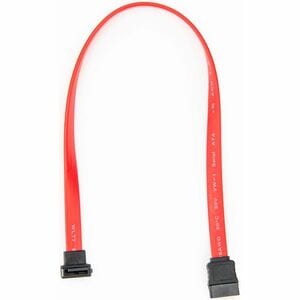 Rocstor 12in SATA to Right Angle SATA Serial ATA Cable - 1 ft SATA Data Transfer Cable for Motherboard, Hard Drive, Comput