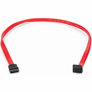 Rocstor 18in SATA to Right Angle SATA Serial ATA Cable - 1.50 ft SATA Data Transfer Cable for Workstation, Server, Motherb