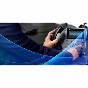 AudioCodes 425HD IP Phone - Corded - Corded - 3 Multiple Conferencing - Black - 4 x Total Line - VoIP - 8.9 cm (3.5") - 2 