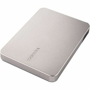 Toshiba Canvio Flex 4 TB Portable Hard Drive - 2.5" External - Silver - Smartphone, Tablet, MAC Device Supported - USB Typ