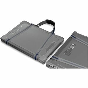 Max Cases Extreme Shell-F2 Chromebook Case - For HP Chromebook - Gray, Clear - Impact Resistant, Drop Resistant, Oil Resis