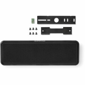 Shure Microflex MXP-3 Wall Mountable, Ceiling Mountable Speaker - Black