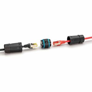 Digitus Network Adapter - 1 x RJ-45 Network - Female - 1 x RJ-45 Network - Female