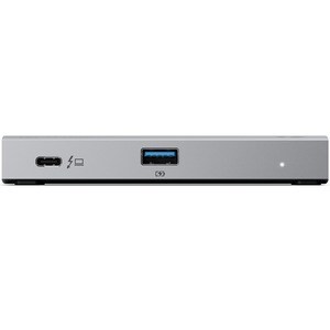 Alogic BLAZE Thunderbolt 4 Docking Station für Notebook, Desktop-PC, Festplatte, Monitor - Grau, Schwarz - 2 Unterstützte 