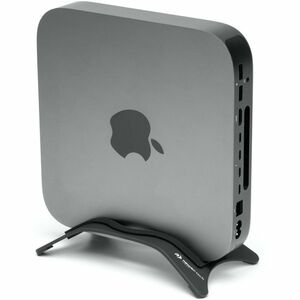 NewerTech NuStand Alloy for Mac Mini - Desktop - Aluminum - Aluminum Alloy, Aluminum, Silicone - For Mac mini, Home Theate