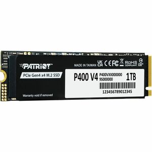Patriot Memory P400 V4 1 TB Solid State Drive - M.2 2280 Internal - PCI Express NVMe (PCI Express NVMe 4.0 x4) - Gaming Co