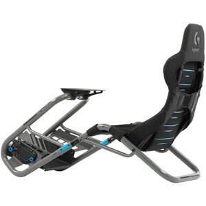 Playseats Trophy Gaming Chair - ActiFit, Steel Alloy, Aluminium - Black