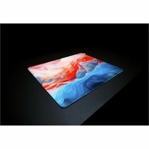 CHERRY XTRFY GP5 Large Gaming Mouse Pad - 400 mm x 460 mm x 4 mm Dimension - Blue - Rubber - Fray Resistant, Peel Resistan