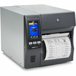 Zebra ZT421 Industrial, Manufacturing, Transportation & Logistic Thermal Transfer Printer - Monochrome - Label Print - Fas
