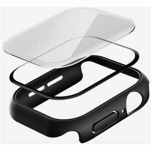 Belkin TemperedCurve 2-in-1 Screen Protector for Apple Watch Series 10 (42mm/black) Black - For OLED Apple Watch - Bump Re