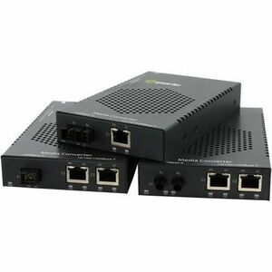 eX-KIT44-S1110-TB - Gigabit Extender Kit. 1 pair of 4 port eX-4S1110-TB Ethernet Extenders - Australia Power Cord