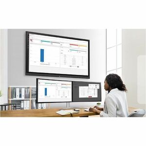 LG CreateBoard 75TR3DK-BM 1905mm 4K UHD LCD Pantalla de colaboración - ARM Cortex A55 - 8GB - Infrarrojo (IrDA) - Pantalla