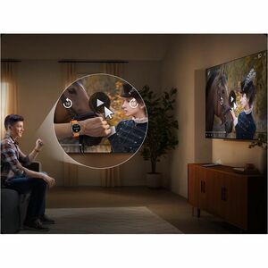 Samsung QN80F QN75QN80FAF 74.5" Smart LED-LCD TV 2025 - 4K UHDTV - High Dynamic Range (HDR) - Titan Black - Neo Quantum HD