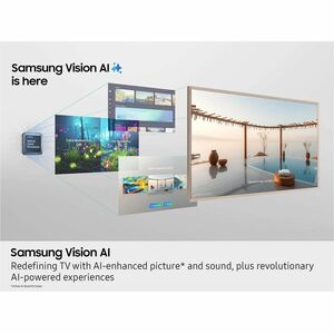 Samsung The Frame QN85LS03FWF 85" Smart LED-LCD TV - 4K UHDTV - High Dynamic Range (HDR) - Neo Quantum HDR - Neo QLED Back