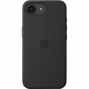 Apple Hülle für Apple Smartphone - Schwarz - Seidig, Softtouch - Kratzfest, Sturzsicher - Silikon, MicroFiber