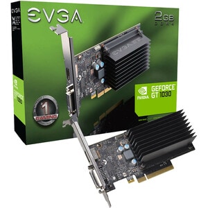 EVGA NVIDIA GeForce GT 1030 Graphic Card - 2 GB DDR4 SDRAM - Low-profile - 1.19 GHz Core - 1.43 GHz Boost Clock - 64 bit B