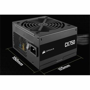 Corsair RPS0146 Fuente de alimentación - 750W - ATX - 120 V AC, 230 V AC Entrada - 3,3 V DC, 5 V DC, 12 V DC, -12 V DC, 5 