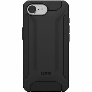 Urban Armor Gear Scout Rugged Case for Apple iPhone 16e Smartphone - Black - Bulk - Impact Resistant, Drop Resistant - Com