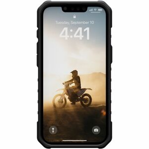 Urban Armor Gear Pathfinder Rugged Case for Apple iPhone 16e Smartphone - Hex Pattern - Black - Impact Resistant, Shock Ab